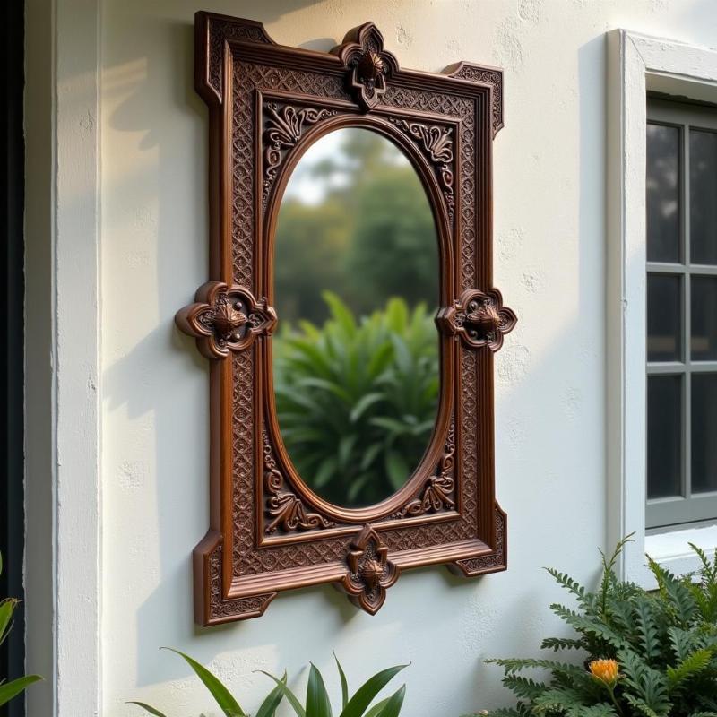 Gương Bát Quái giúp bảo vệ gia đình khỏi năng lượng tiêu cực từ đất không hợp tuổi