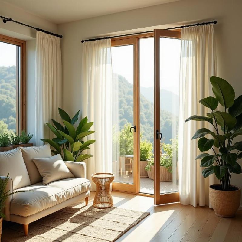 Cách hóa giải nhà bị phong thủy “ám khí” bằng cách tăng sáng và thông gió tự nhiên