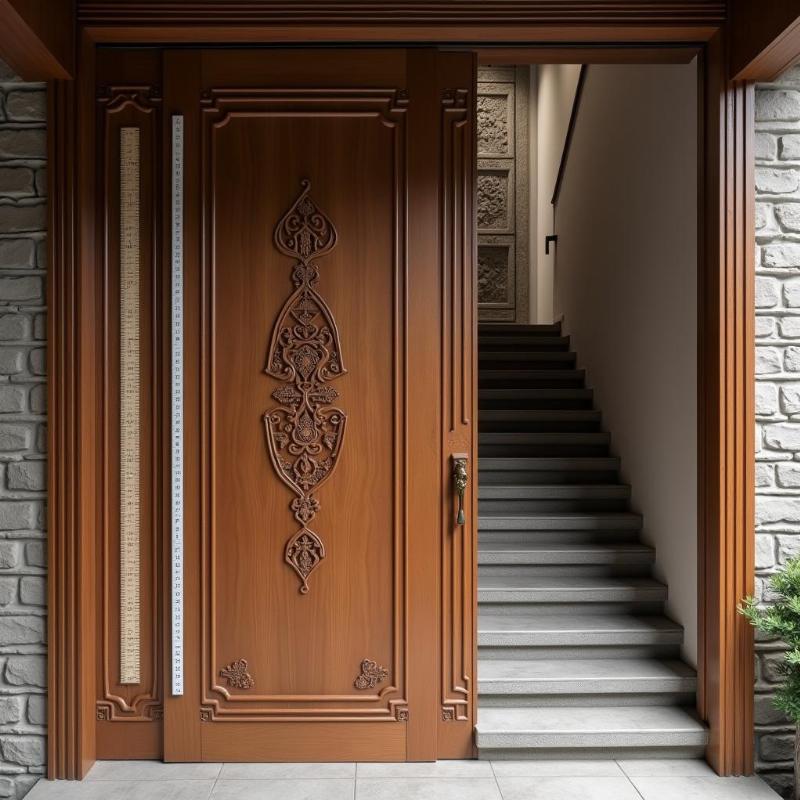 Kích thước cửa và bậc cầu thang theo thước Lỗ Ban giúp gia chủ phát tài