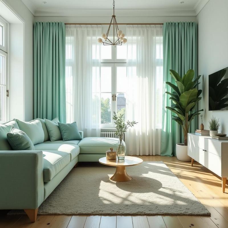 Màu sắc phù hợp cho nhà hướng Tây