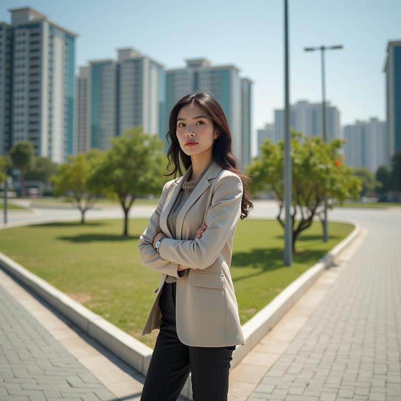 Người tuổi Mùi đang cân nhắc mua đất hình tam giác có nên không