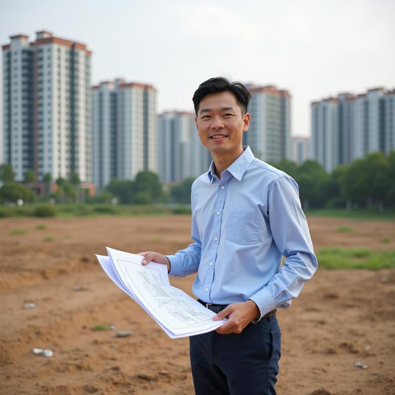 Người tuổi trung niên đầu tư vào đất nền vùng ven tăng trưởng tốt